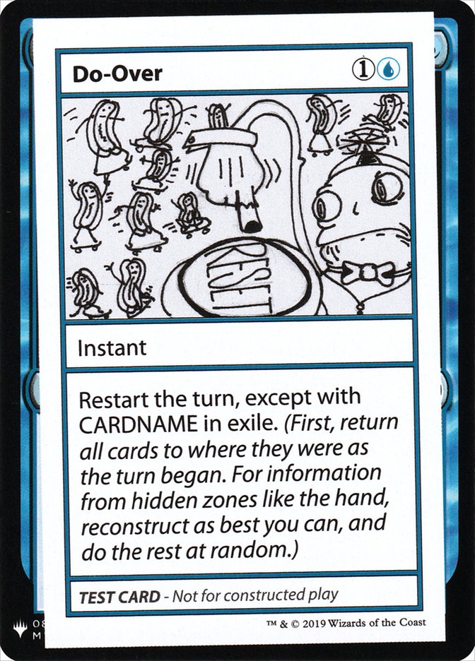 Do-Over [Mystery Booster Playtest Cards] - Magic: The Gathering - Card Brawlers | Quebec | Canada |