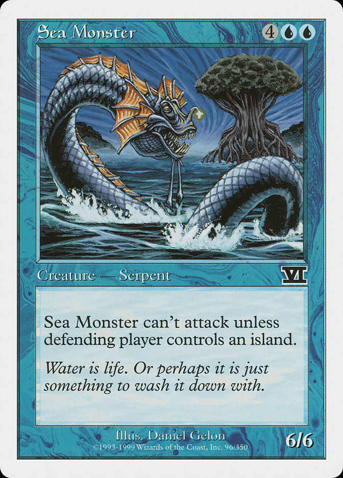 Sea Monster [Classic Sixth Edition] - Magic: The Gathering - Card Brawlers | Quebec | Canada |