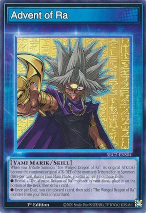 Advent of Ra [SBC2-ENS04] Common - Yu-Gi-Oh! - Card Brawlers | Quebec | Canada |
