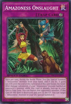 Amazoness Onslaught [SBC2-ENH19] Common - Yu-Gi-Oh! - Card Brawlers | Quebec | Canada |