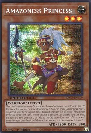 Amazoness Princess (PSR) [SBC2-ENH09] Prismatic Secret Rare - Yu-Gi-Oh! - Card Brawlers | Quebec | Canada |