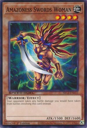Amazoness Swords Woman [SBC2-ENH11] Common - Yu-Gi-Oh! - Card Brawlers | Quebec | Canada |