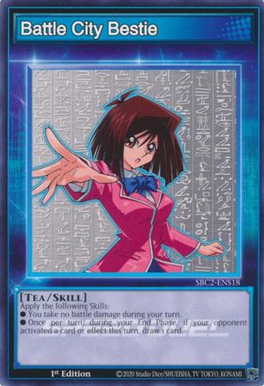 Battle City Bestie [SBC2-ENS18] Common - Yu-Gi-Oh! - Card Brawlers | Quebec | Canada |