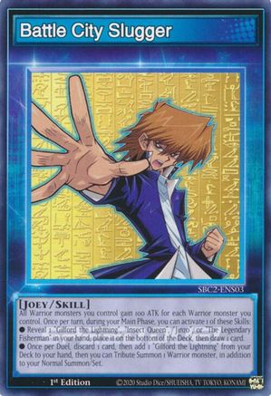 Battle City Slugger [SBC2-ENS03] Common - Yu-Gi-Oh! - Card Brawlers | Quebec | Canada |