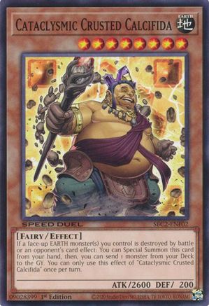 Cataclysmic Crusted Calcifida [SBC2-ENF02] Common - Yu-Gi-Oh! - Card Brawlers | Quebec | Canada |
