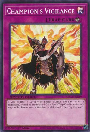 Vigilance du champion [SBC2-ENB19] Commune 