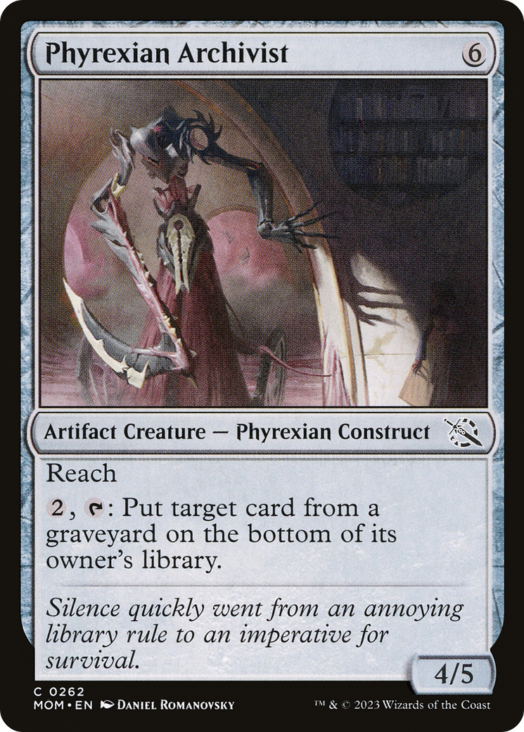 Phyrexian Archivist [March of the Machine] - Magic: The Gathering - Card Brawlers | Quebec | Canada |