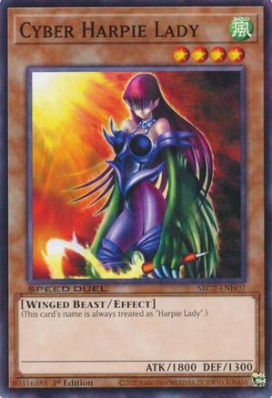 Cyber Harpie Lady [SBC2-ENH07] Common
