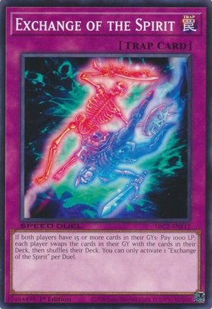 Exchange of the Spirit [SBC2-ENF17] Common - Yu-Gi-Oh! - Card Brawlers | Quebec | Canada |