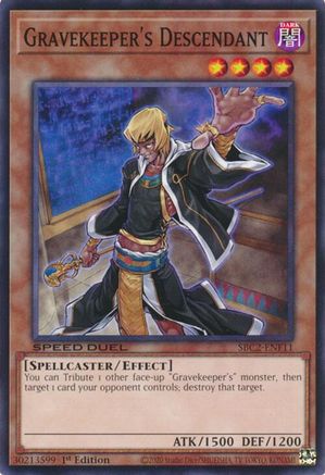 Gravekeeper's Descendant [SBC2-ENF11] Common - Yu-Gi-Oh! - Card Brawlers | Quebec | Canada |