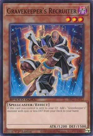 Gravekeeper's Recruiter [SBC2-ENF12] Common - Yu-Gi-Oh! - Card Brawlers | Quebec | Canada |