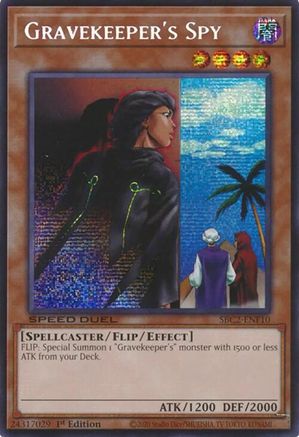Gravekeeper's Spy (PSR) [SBC2-ENF10] Prismatic Secret Rare - Yu-Gi-Oh! - Card Brawlers | Quebec | Canada |