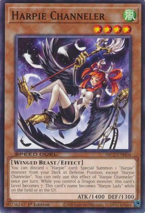 Harpie Channeler [SBC2-ENH04] Common