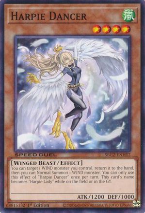 Harpie Dancer [SBC2-ENH02] Common - Yu-Gi-Oh! - Card Brawlers | Quebec | Canada |