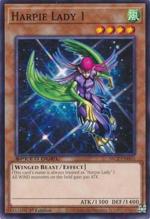 Harpie Lady 1 [SBC2-ENH05] Common - Yu-Gi-Oh! - Card Brawlers | Quebec | Canada |