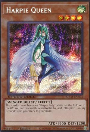 Harpie Queen (PSR) [SBC2-ENH03] Prismatic Secret Rare - Yu-Gi-Oh! - Card Brawlers | Quebec | Canada |