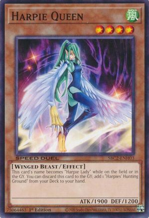 Harpie Queen [SBC2-ENH03] Common - Yu-Gi-Oh! - Card Brawlers | Quebec | Canada |