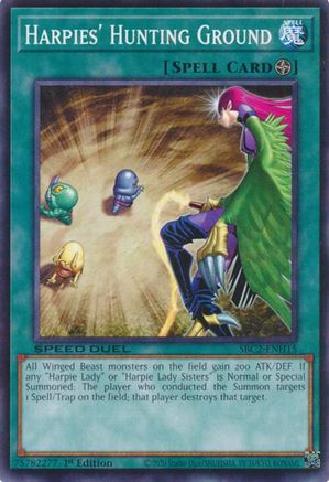 Harpies' Hunting Ground [SBC2-ENH15] Common - Yu-Gi-Oh! - Card Brawlers | Quebec | Canada |