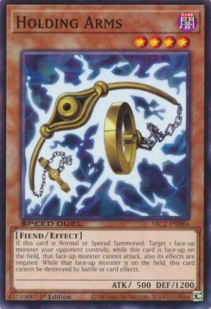 Holding Arms [SBC2-END04] Common - Yu-Gi-Oh! - Card Brawlers | Quebec | Canada |
