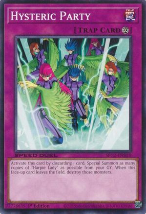 Hysteric Party [SBC2-ENH18] Common - Yu-Gi-Oh! - Card Brawlers | Quebec | Canada |