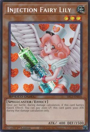 Injection Fairy Lily (PSR) [SBC2-ENI14] Prismatic Secret Rare - Yu-Gi-Oh! - Card Brawlers | Quebec | Canada |