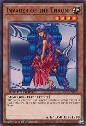 Invader of the Throne [SBC2-ENC09] Common - Yu-Gi-Oh! - Card Brawlers | Quebec | Canada |