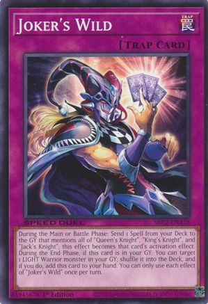 Joker's Wild [SBC2-ENA18] Common - Yu-Gi-Oh! - Card Brawlers | Quebec | Canada |