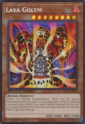 Lava Golem (PSR) [SBC2-END09] Prismatic Secret Rare - Yu-Gi-Oh! - Card Brawlers | Quebec | Canada |