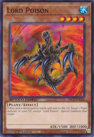 Lord Poison [SBC2-END06] Common - Yu-Gi-Oh! - Card Brawlers | Quebec | Canada |