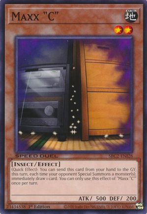 Maxx "C" [SBC2-ENI28] Common - Yu-Gi-Oh! - Card Brawlers | Quebec | Canada |