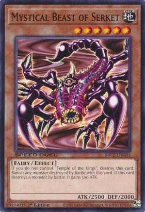 Mystical Beast of Serket [SBC2-ENG01] Common