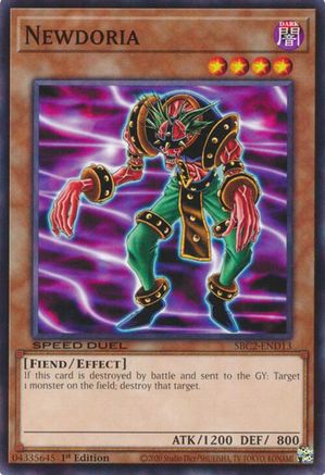 Newdoria [SBC2-END13] Common - Yu-Gi-Oh! - Card Brawlers | Quebec | Canada |