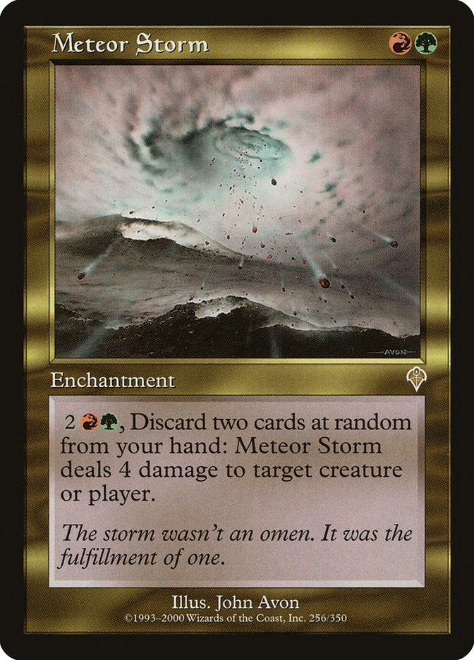 Meteor Storm [Invasion] - Magic: The Gathering - Card Brawlers | Quebec | Canada |