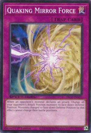 Quaking Mirror Force [SBC2-ENA20] Common - Yu-Gi-Oh! - Card Brawlers | Quebec | Canada |
