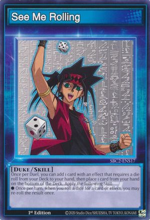 See Me Rolling [SBC2-ENS17] Common - Yu-Gi-Oh! - Card Brawlers | Quebec | Canada |