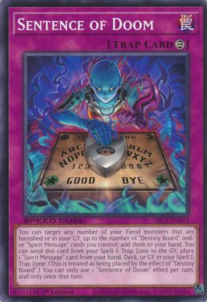 Sentence of Doom [SBC2-ENE23] Common - Yu-Gi-Oh! - Card Brawlers | Quebec | Canada |