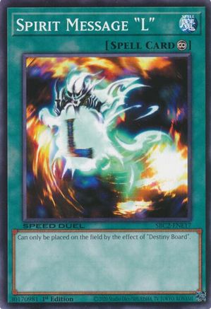 Spirit Message "L" [SBC2-ENE17] Common - Yu-Gi-Oh! - Card Brawlers | Quebec | Canada |