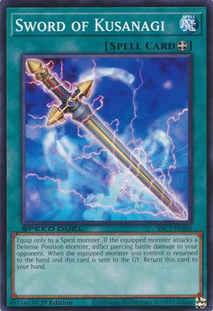 Sword of Kusanagi [SBC2-ENI06] Common - Yu-Gi-Oh! - Card Brawlers | Quebec | Canada |