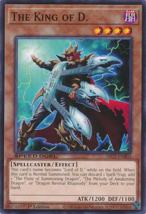 The King of D. [SBC2-ENB03] Common - Yu-Gi-Oh! - Card Brawlers | Quebec | Canada |