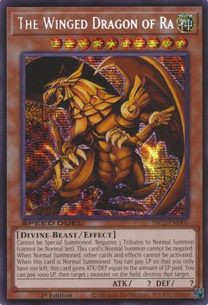 The Winged Dragon of Ra [SBC2-END01] Prismatic Secret Rare - Yu-Gi-Oh! - Card Brawlers | Quebec | Canada |