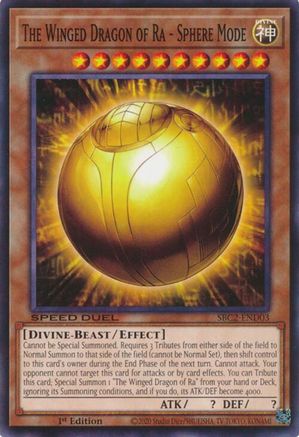 The Winged Dragon of Ra - Sphere Mode [SBC2-END03] Common - Yu-Gi-Oh! - Card Brawlers | Quebec | Canada |