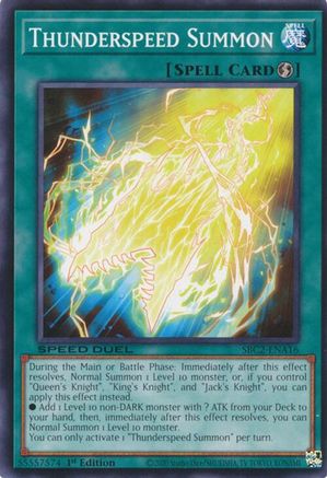 Thunderspeed Summon [SBC2-ENA16] Common - Yu-Gi-Oh! - Card Brawlers | Quebec | Canada |