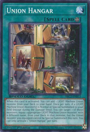 Union Hangar [SBC2-ENB12] Common - Yu-Gi-Oh! - Card Brawlers | Quebec | Canada |