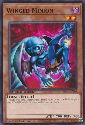Winged Minion [SBC2-ENE08] Common - Yu-Gi-Oh! - Card Brawlers | Quebec | Canada |