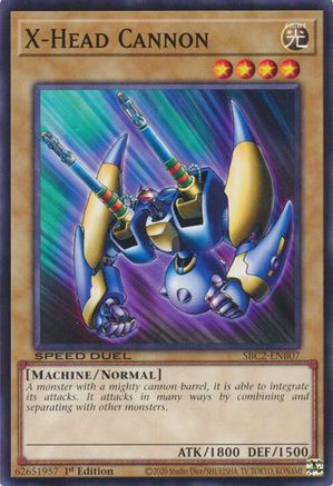 X-Head Cannon [SBC2-ENB07] Common - Yu-Gi-Oh! - Card Brawlers | Quebec | Canada |