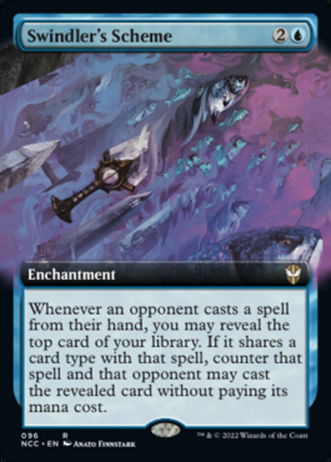 Swindler's Scheme (Extended Art) [Streets of New Capenna Commander] - Magic: The Gathering - Card Brawlers | Quebec | Canada |