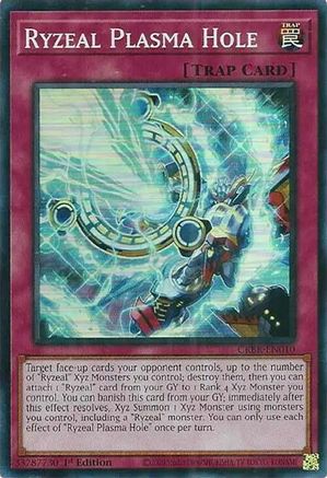 Ryzeal Plasma Hole (SR) [CRBR-EN010] Super Rare - Yu-Gi-Oh! - Card Brawlers | Quebec | Canada |