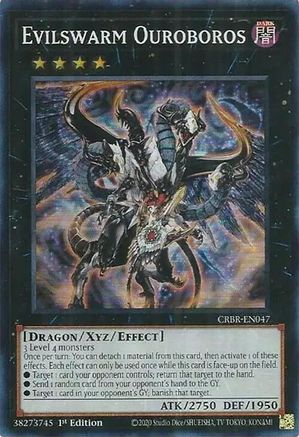 Evilswarm Ouroboros (SR) [CRBR-EN047] Super Rare - Yu-Gi-Oh! - Card Brawlers | Quebec | Canada |