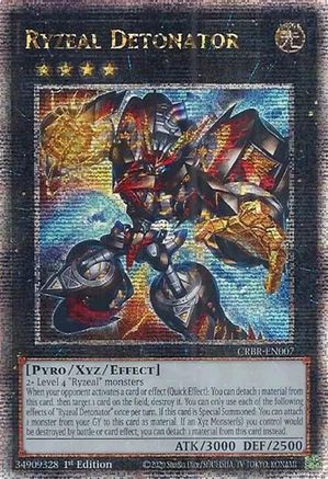 Ryzeal Detonator (Quarter Century Secret Rare) [CRBR-EN007] Quarter Century Secret Rare - Yu-Gi-Oh! - Card Brawlers | Quebec | Canada |