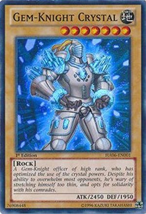 Gem-Knight Crystal [HA06-EN001] Super Rare - Yu-Gi-Oh! - Card Brawlers | Quebec | Canada |